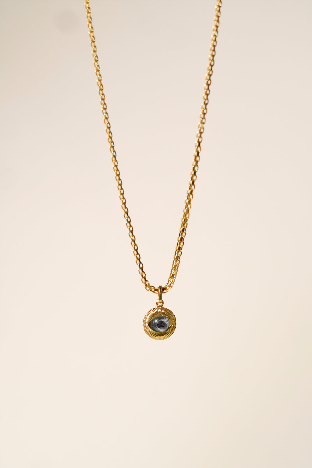 Collar Centinela (Ojo turco + Cornicello)